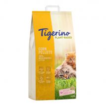 14l Tigerino Plant-Based Maïs kattenbakvulling - Baby Powder geur