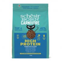 Schesir Born Carnivore High Protein hareng, saumon pour chat - 1,25 kg