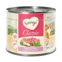 24x200g Classic Meat Menü Zalm & Kalkoen Feringa Kattenvoer nat