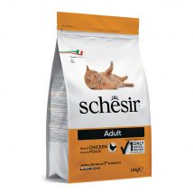 3x1,5kg Adult Maintenance poulet Schesir - Croquettes pour Chat