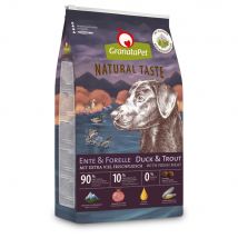 Lot GranataPet Natural Taste 2 x 12 kg pour chien - canard, truite (2 x 12 kg)