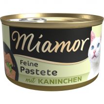 Miamor Pastei 12 x 85 g Kattenvoer - Konijn