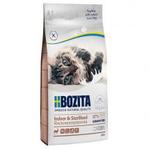 2x10kg Bozita Indoor & Sterilised sans céréales renne - Croquettes pour chat