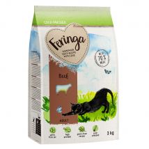 Feringa Adult Croquettes pressées à froid bœuf pour chat - 3 kg