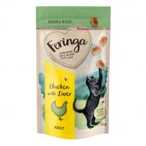 3x35g Feringa Double Bites poulet, foie - Friandises pour chat