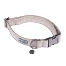 Collar Nomad Tales Blush beige topo para perros - L: 39 - 64 cm contorno de cuello, 25 mm de ancho