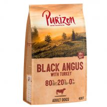 Probeer Purizon nu! - Adult Black-Angus Rund met Kalkoen 400 g