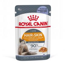 Royal Canin Hair & Skin Care en gelatina - 12 x 85 g