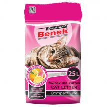 Litière Super Benek Compact, senteur agrumes pour chat - 25 L