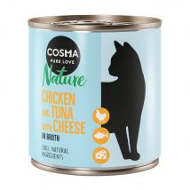 Cosma Nature 6 x 280 g - poulet, thon, fromage