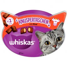 Whiskas Temptations Snack per gatto  - Set %: 8 x 60 g Manzo