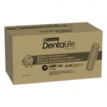 72 bâtonnets (24x106g) PURINA Dentalife à mâcher, pour chien de grande taille (25-40kg)