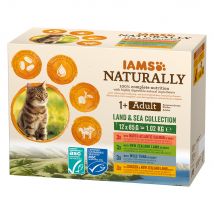 IAMS Naturally Adult Mix - 24 x 85 g - Pack Ahorro
