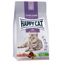 Happy Cat Senior Zalm Kattenvoer - Dubbelpak: 2 x 4 kg