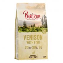 400g Adult Hert & Vis Purizon Kattenvoer droog
