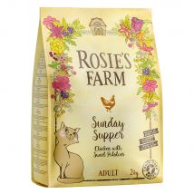 Rosie's Farm Adult Pollo con patate dolci Crocchette per gatti - Set %: 5 x 2 kg