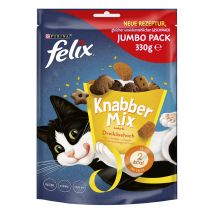 Felix Party Mix Snack per gatti - 330 g Cheezy mix