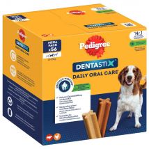Multipack Pedigree Dentastix Snack per cani - Set %: cani medi (10-25 kg): 56 pz