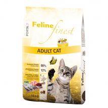 Porta 21 Feline Finest para gatos adultos - 2 x 10 kg - Pack Ahorro