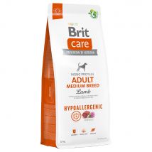 Brit Care Hypoallergenic Adult Medium Breed con cordero y arroz - 2 x 12 kg - Pack Ahorro