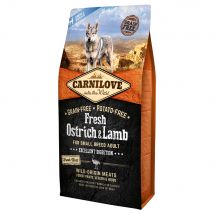 Carnilove Fresh Adult Small Breed autruche, agneau pour chien  - 6 kg