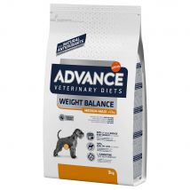 Advance Veterinary Diets Weight Balance Medium/Maxi Hondenvoer - Dubbelpak: 2 x 3 kg