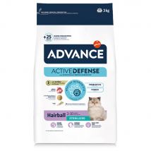Advance Sterilized Hairball Crocchette per gatto - Set %: 2 x 3 kg