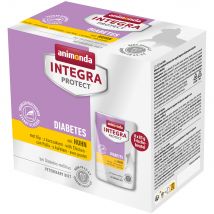 Nourriture humide pour chat Animonda Integra Protect Adult Diabète au poulet 8x85g