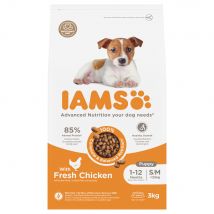 IAMS Advanced Nutrition Puppy Small & Medium poulet pour chiot - 3 kg