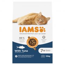 IAMS Advanced Nutrition Senior 7+ thon pour chat - 2 x 10 kg