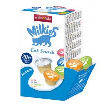 20x15g Milkies Animonda pour chat - Friandises pour Chat