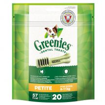 Greenies snacks dentales para perros 170 g / 340 g - Pack Ahorro - Petite 3 x 340 g (60 uds.)