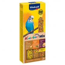 Vitakraft Cracker per cocorite - 3 Stick Uovo/Albicocca/Miele