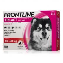 Frontline Tri-Act soluzione spot-on per cani 40-60 kg - 3 pipette (6,0 ml)
