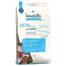 Sanabelle Kitten Kattenvoer - Dubbelpak: 4 kg (2 x 2 kg)