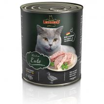 6x800g All Meat Rijk aan Eend Leonardo Kattenvoer