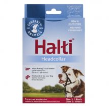 Licol Halti, noir taille 2 beagle, border collie, caniche - pour chien