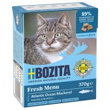 Bozita Tetra Bocconcini in gelatina 24 x 370 g Alimento umido per gatto - Sgombro