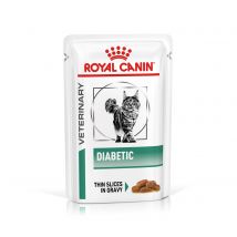 12x85g Diabetic Royal Canin Veterinary Diet - Sachet pour chat