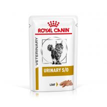 Royal Canin Veterinary Feline – Urinary S/O LP 34 Loaf in Sauce - Saver Pack: 48 x 85g