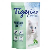 Format d'essai : Litière Tigerino Crystals 5 L - Aloe Vera