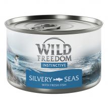 Wild Freedom Instinctive 6 x 140 g Alimento umido per gatti - Silvery Seas - Spigola