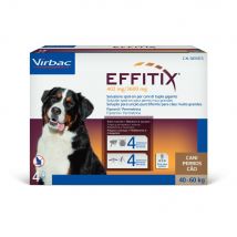 Effitix solución spot-on para perros 40-60 kg - 8 pipetas (8 x 6,6 ml)