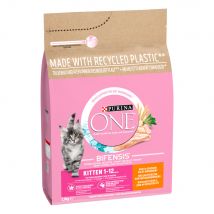 PURINA ONE Junior / Kitten Chicken & Whole Grains Dry Cat Food - Economy Pack: 2 x 2.8kg