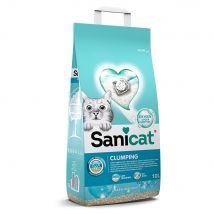 10L Litière agglomérante Sanicat savon de Marseille - pour chat