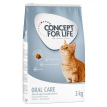 3kg Concept for Life Dry Cat Food - Special Price!* - Oral Care (3kg)