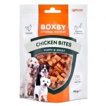 Boxby Chicken Bites snacks con pollo y pescado - 90 g