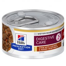 Hill’s Prescription Diet Feline i/d Digestive Care Stew - Chicken - Saver Pack: 48 x 82g