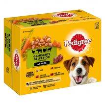 Multipack Pedigree in Salsa Umido per cane - Set %: 24 x 100 g Selezione mista