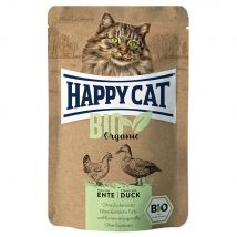 Happy Cat Bio Buste 6 x 85 g Alimento umido per gatti - Pollo bio
